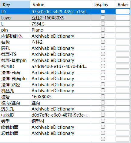 字典信息